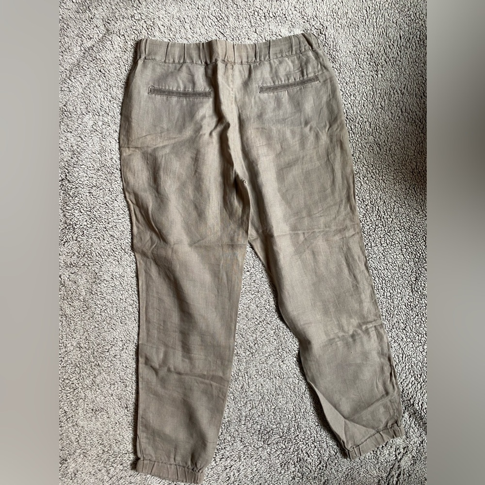 Michael Stars Tan Drawstring Pants - Picture 4 of 10